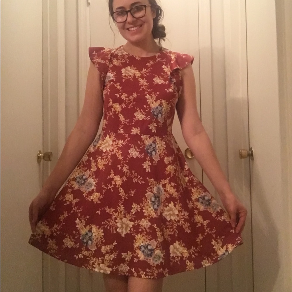 Fun and Flirty Red Dress